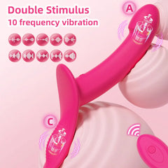 Strap-On Vibrating Dildo