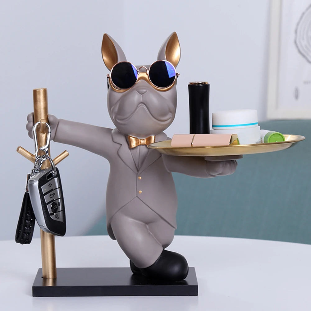 French  Dog Statue
