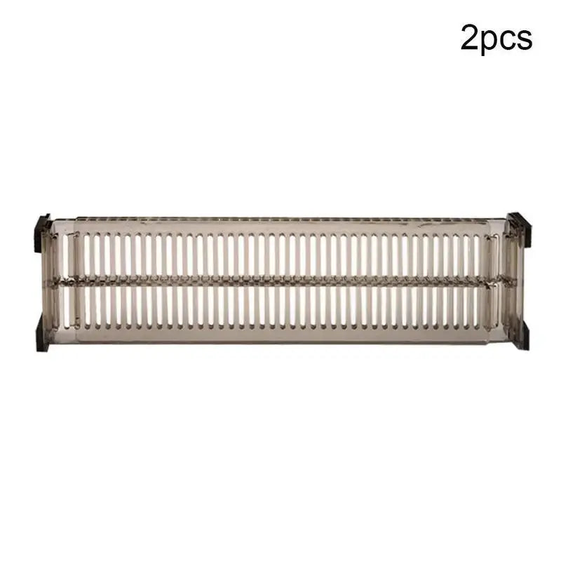 2Pcs Adjustable Drawer