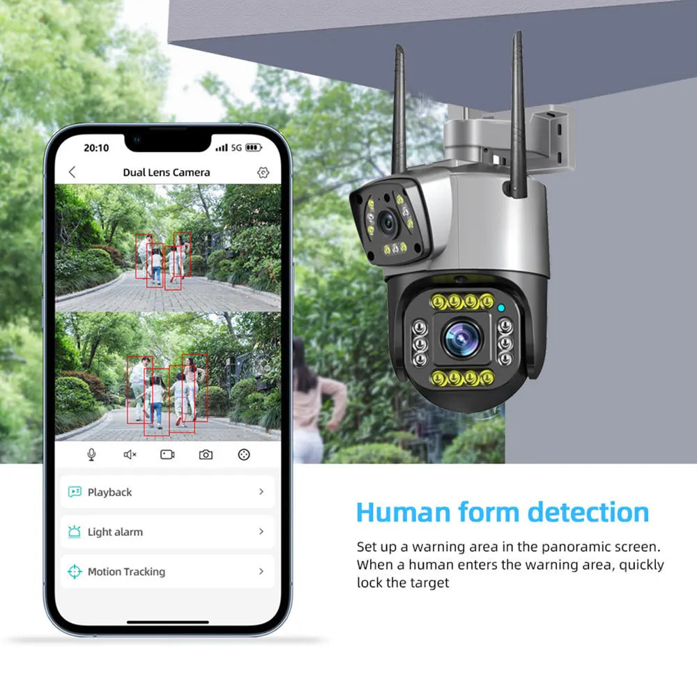 Dual Lens 4G Camera