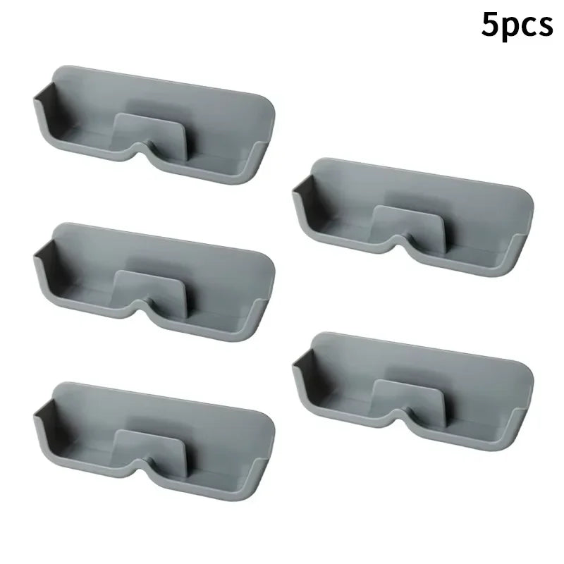 Self-Adhesive Wall-Mounted Glasses