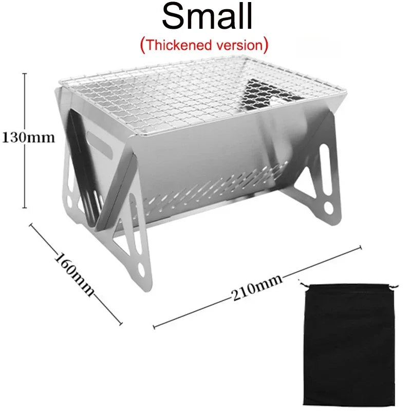 Portable Folding Barbecue Grill