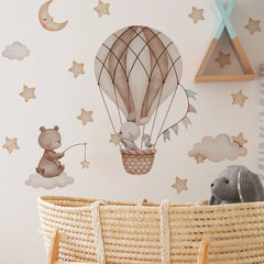 Animals Bear Rabbits Wall Stickers