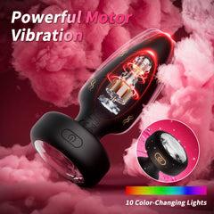 Anal Plug Vibrator Remote Control