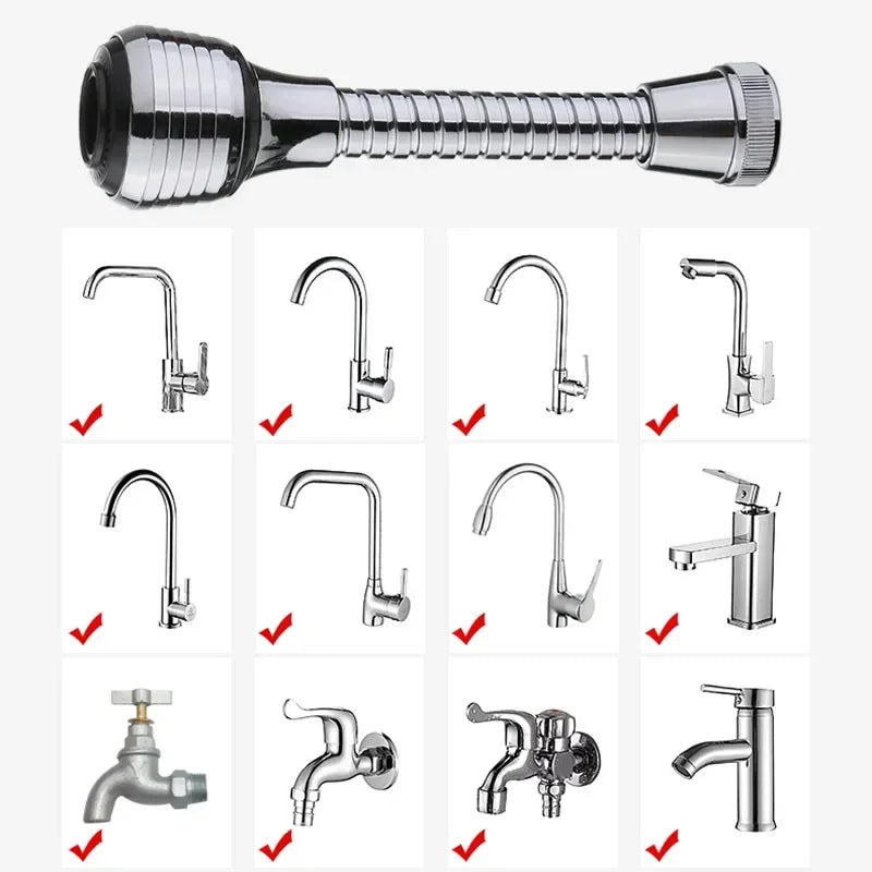 360 Rotatable  High Pressure Faucet