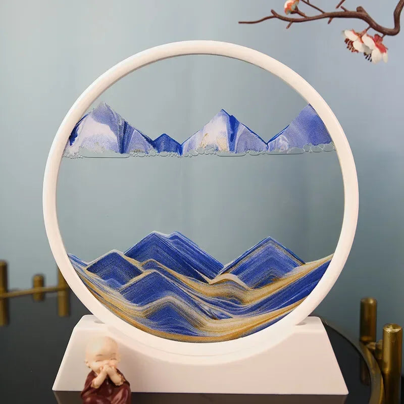 3D Hourglass Figurine