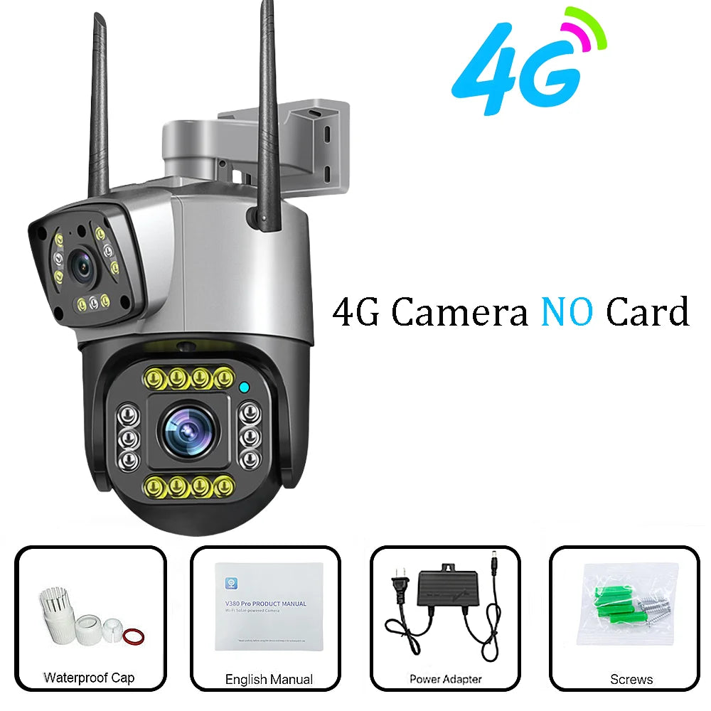 Dual Lens 4G Camera