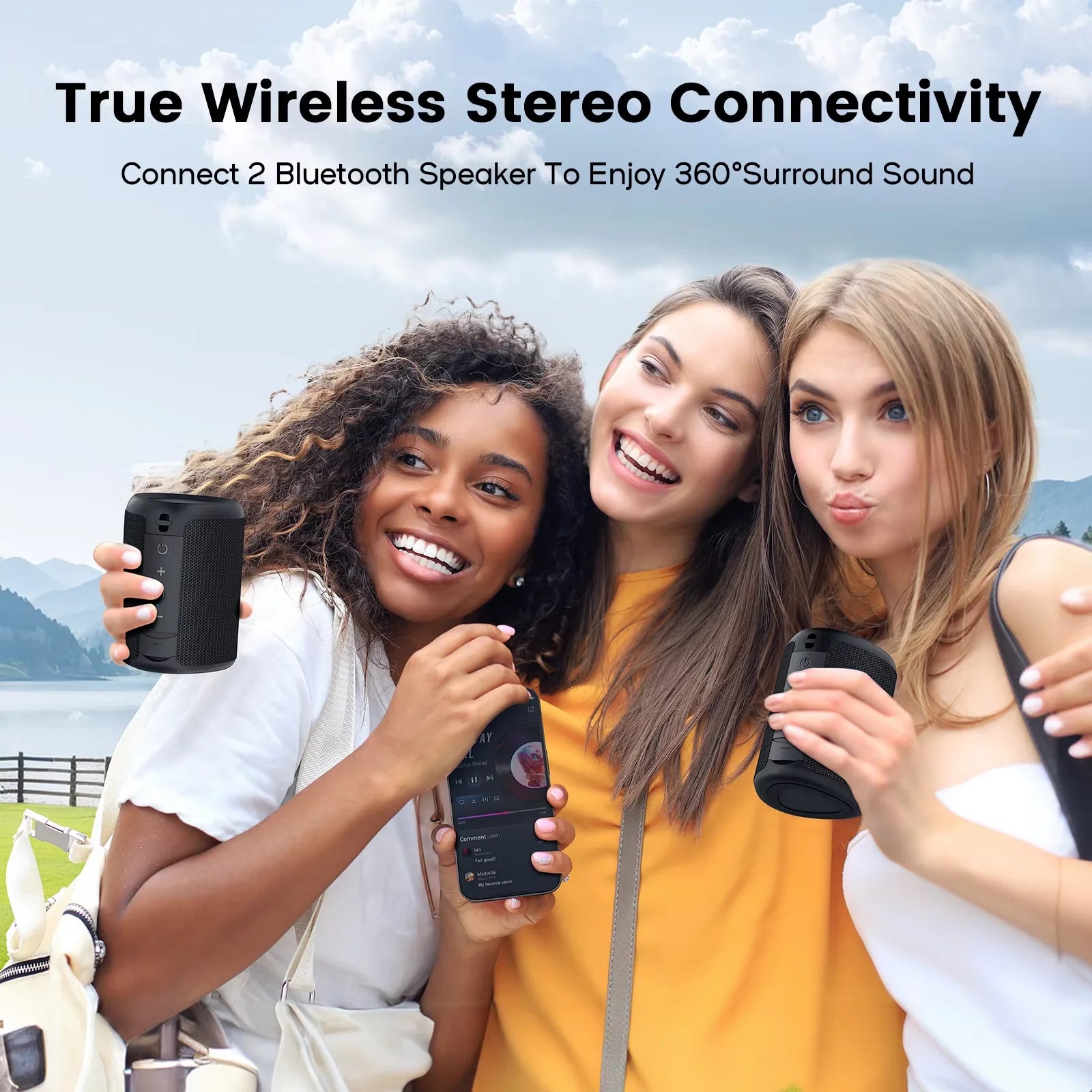 Mini Portable Bluetooth Speaker