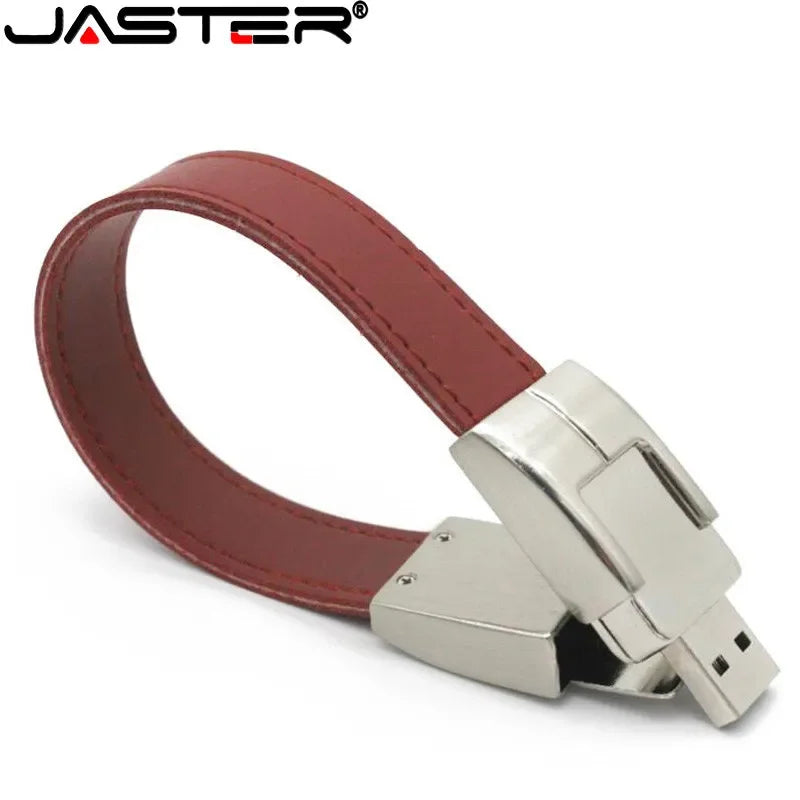 Creative Leather Wrist Keychain