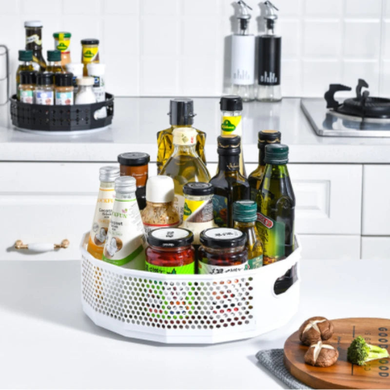 360° Rotating Spice Rack Organizer