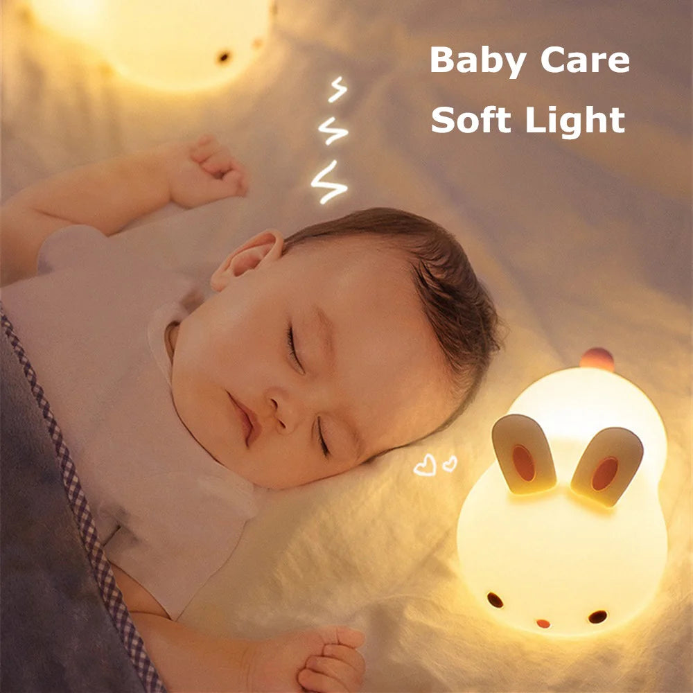 LED Rabbit Night Light