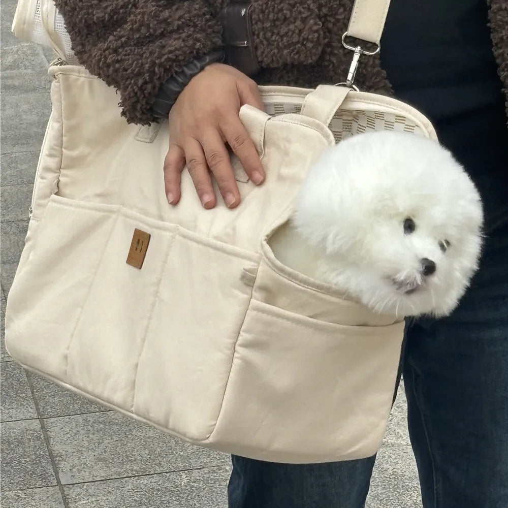 Portable Pet  Shoulder Handbag