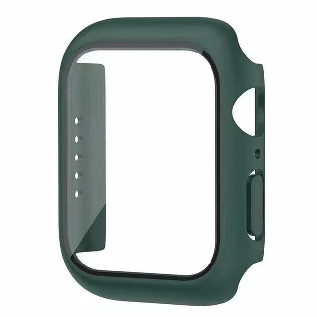 Tempered glass+Case for Apple Watch