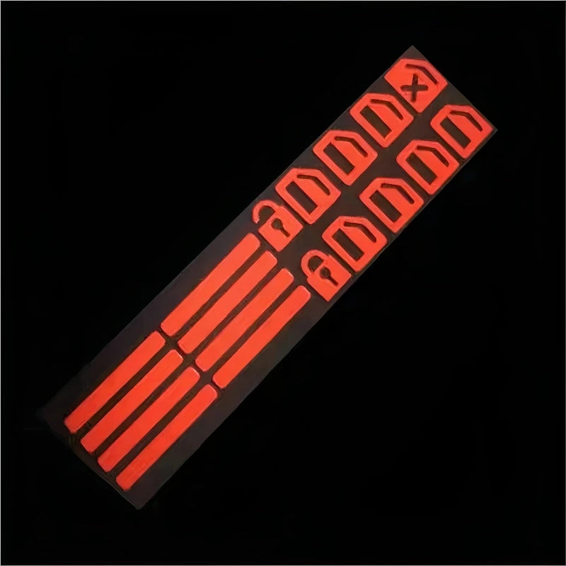 Car Function Button Switch  Sticker
