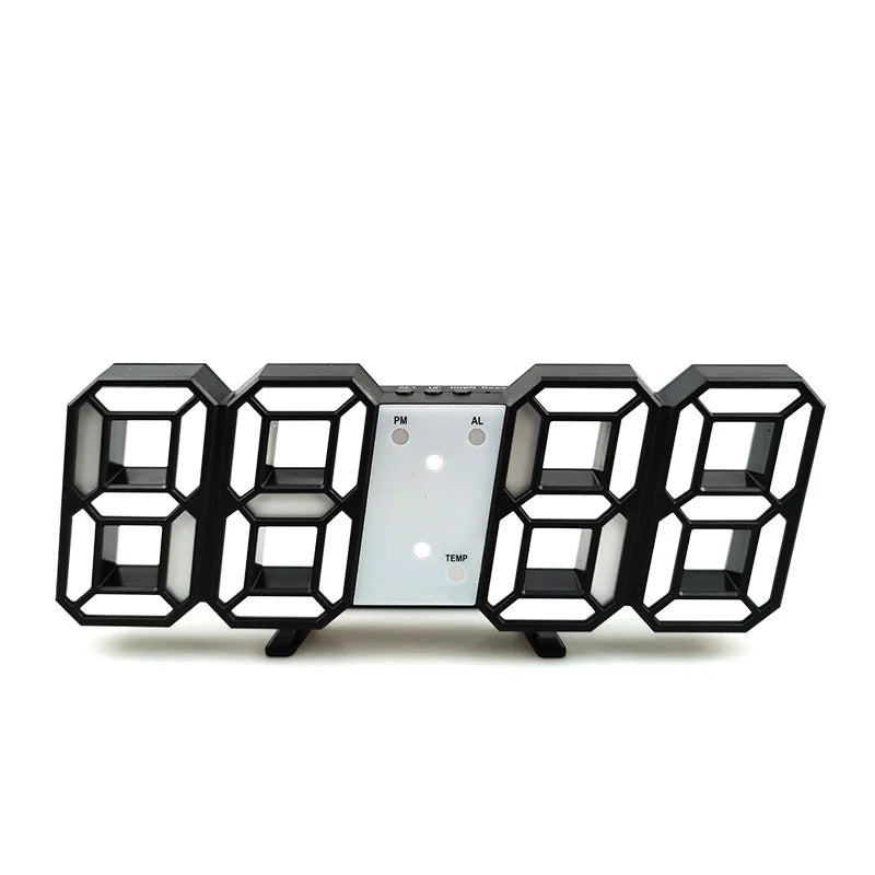 3D LED Digital Alarm Clock