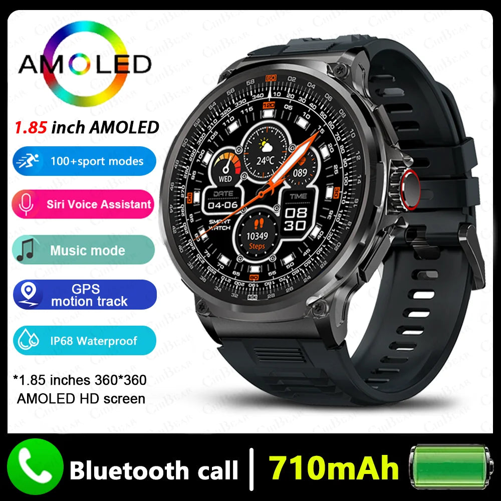 Men GPS Track Smart Watch