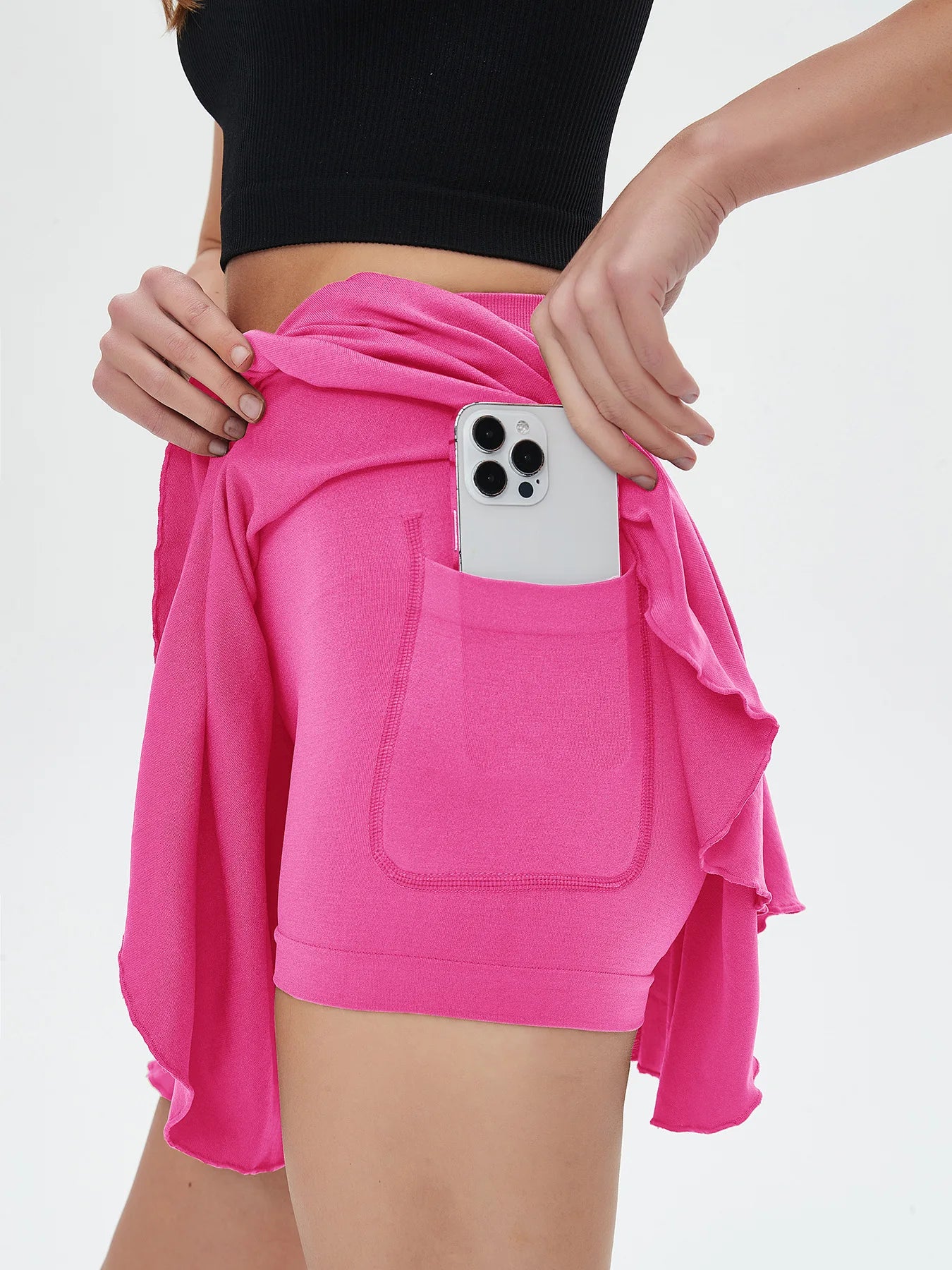 Women's High Waisted  Mini Skirt