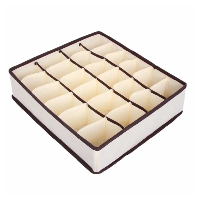 Foldable underwear organizer