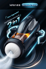 Powerful Vacuum Sucking Blowjob High-Speed Piston Telescopic Heating Male Masturbation Cup Sex Toys for Men
