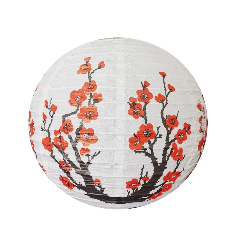 Plum Blossom Paper Lanterns