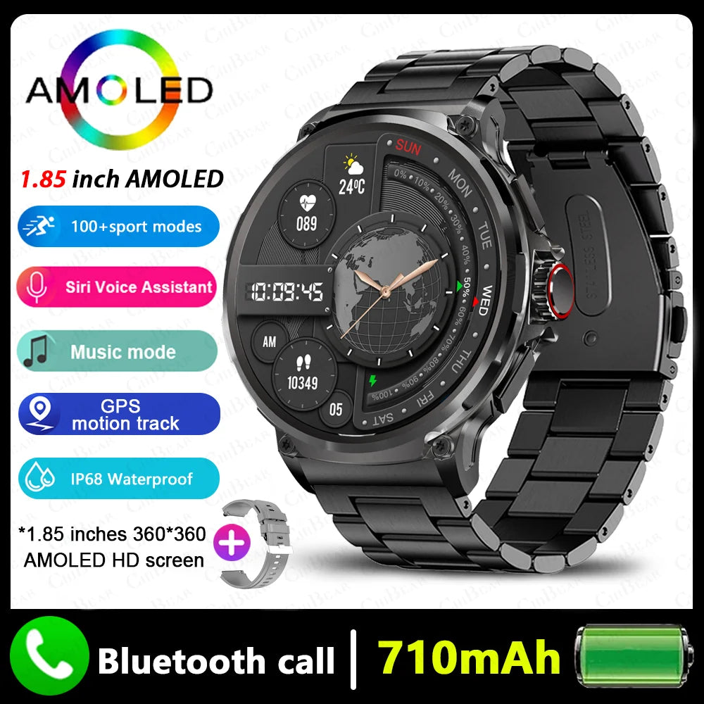 Men GPS Track Smart Watch