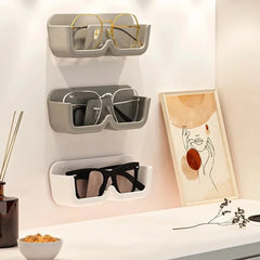 Self-Adhesive Wall-Mounted Glasses