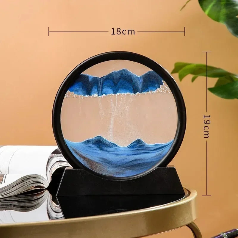 3D Hourglass Figurine