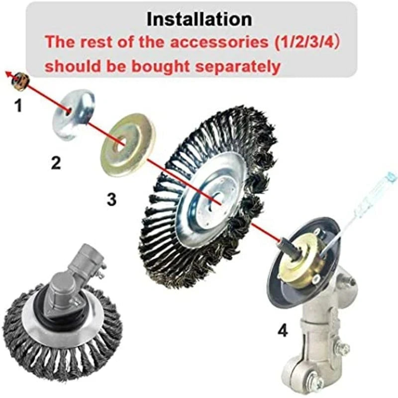 Garden Weed Brush   Trimmer