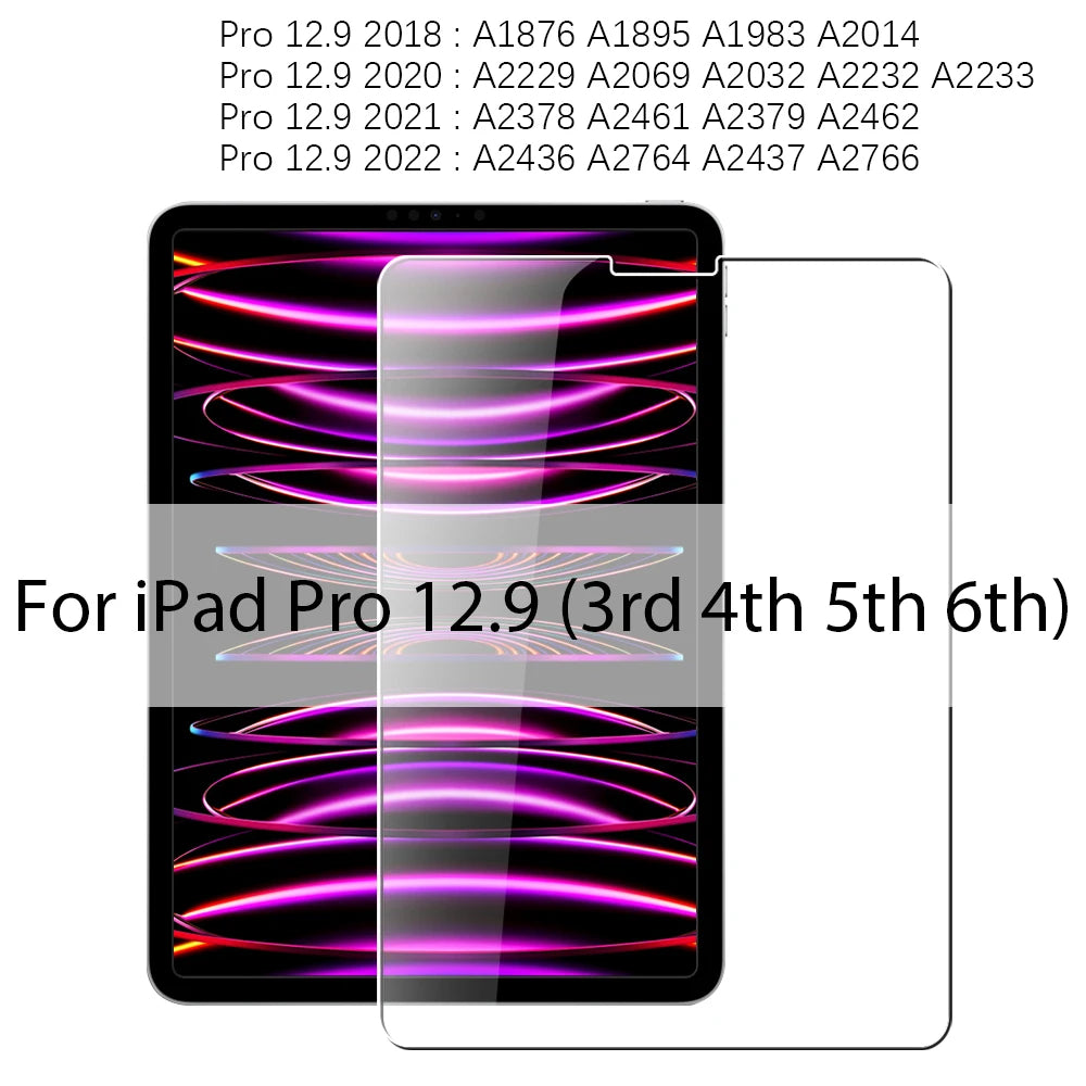 Tempered Glass For iPad Pro