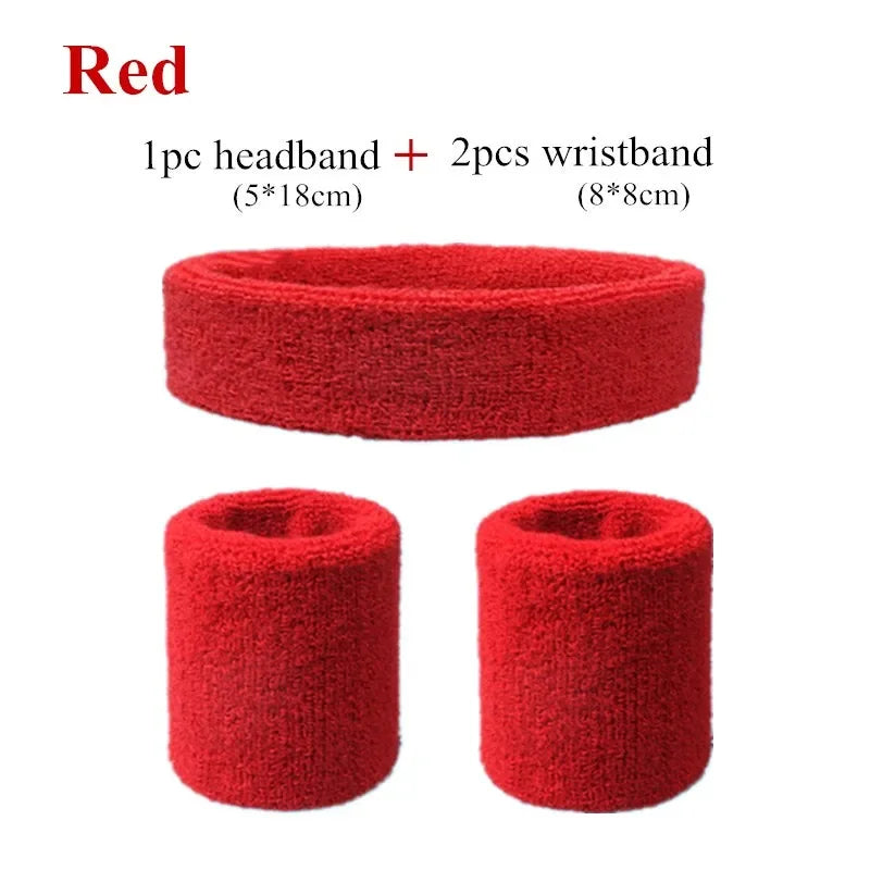 Sports Headband and Wristband