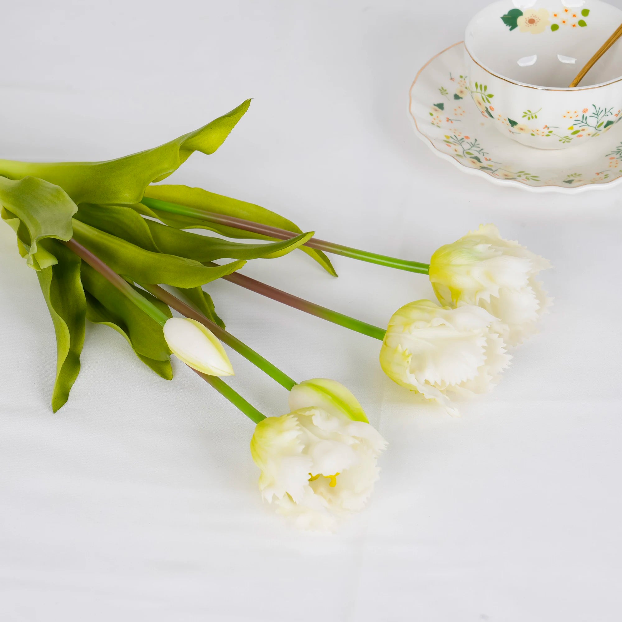 Silicone Artificial  Tulip