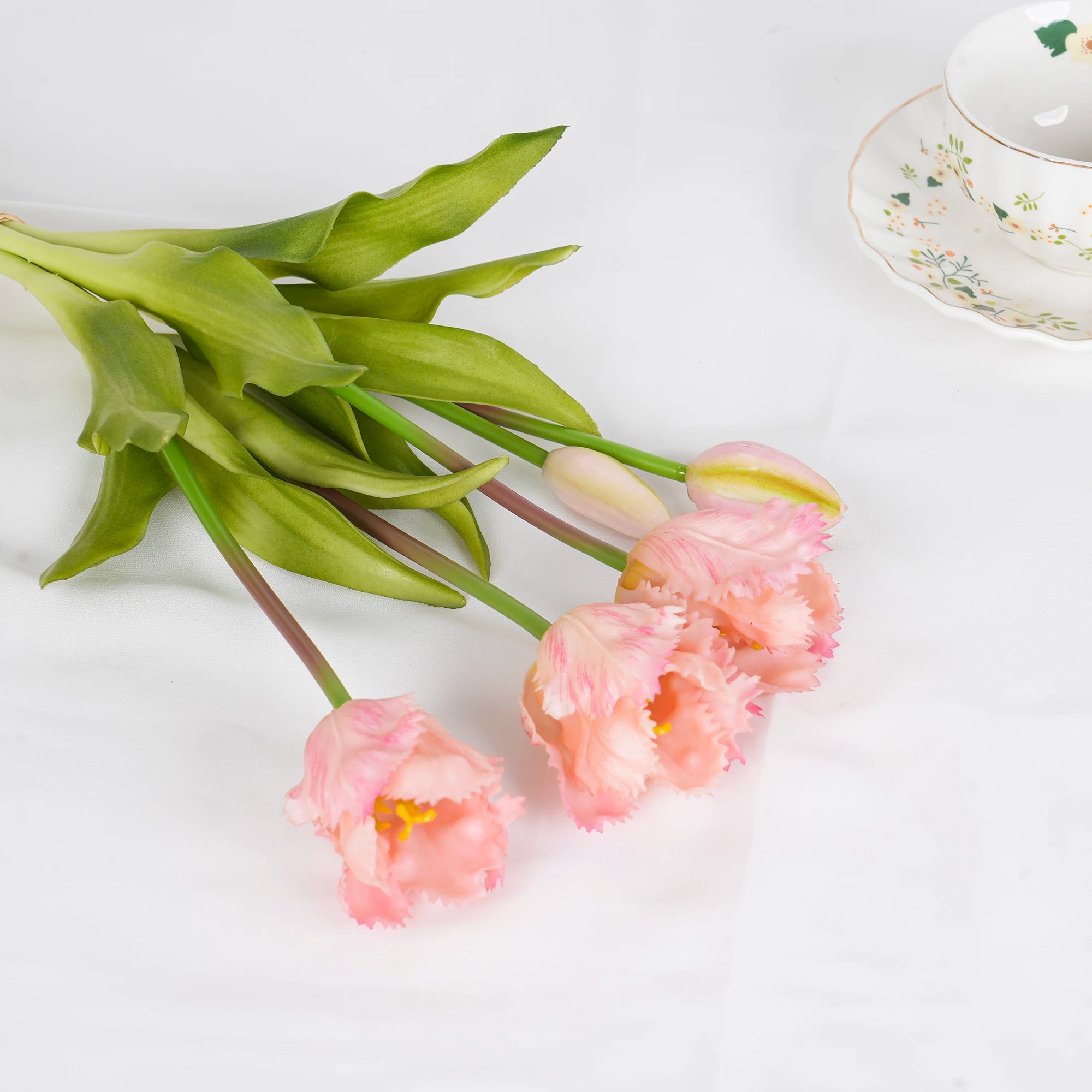 Silicone Artificial  Tulip