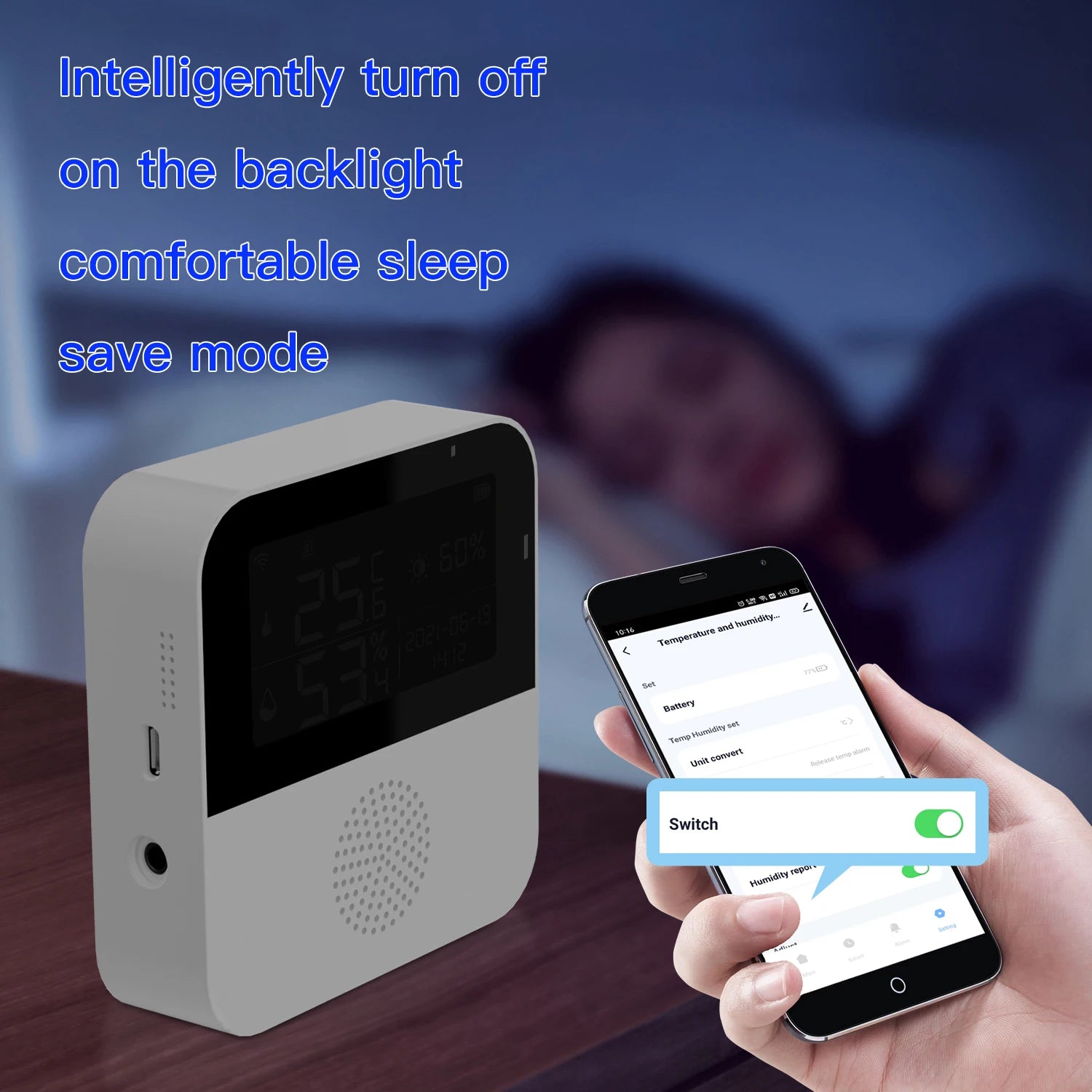 Smart Temperature and Humidity Sensor