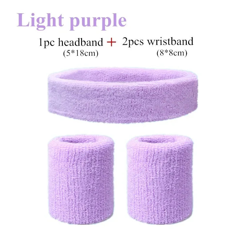 Sports Headband and Wristband
