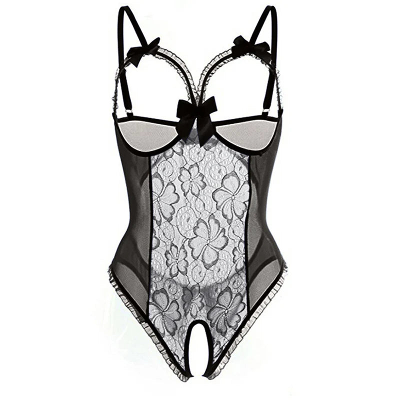 Ladies Crotchless Lingerie