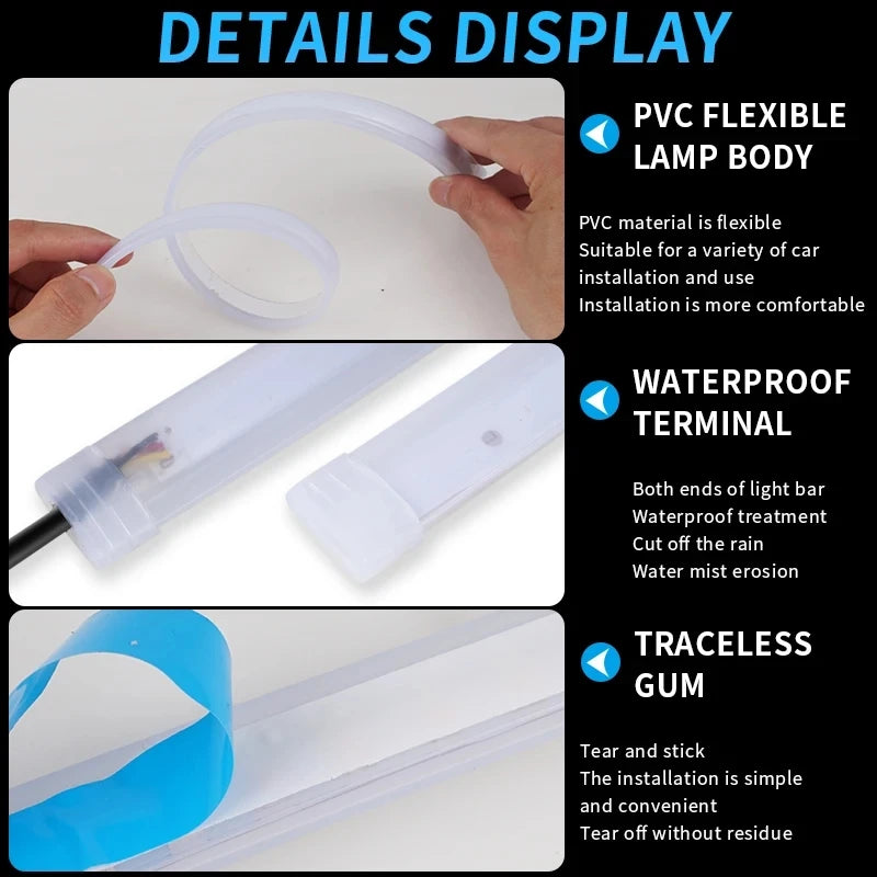 1Pc Car Headlights