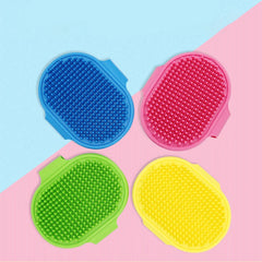 Soft Rubber Dog Cat Brush