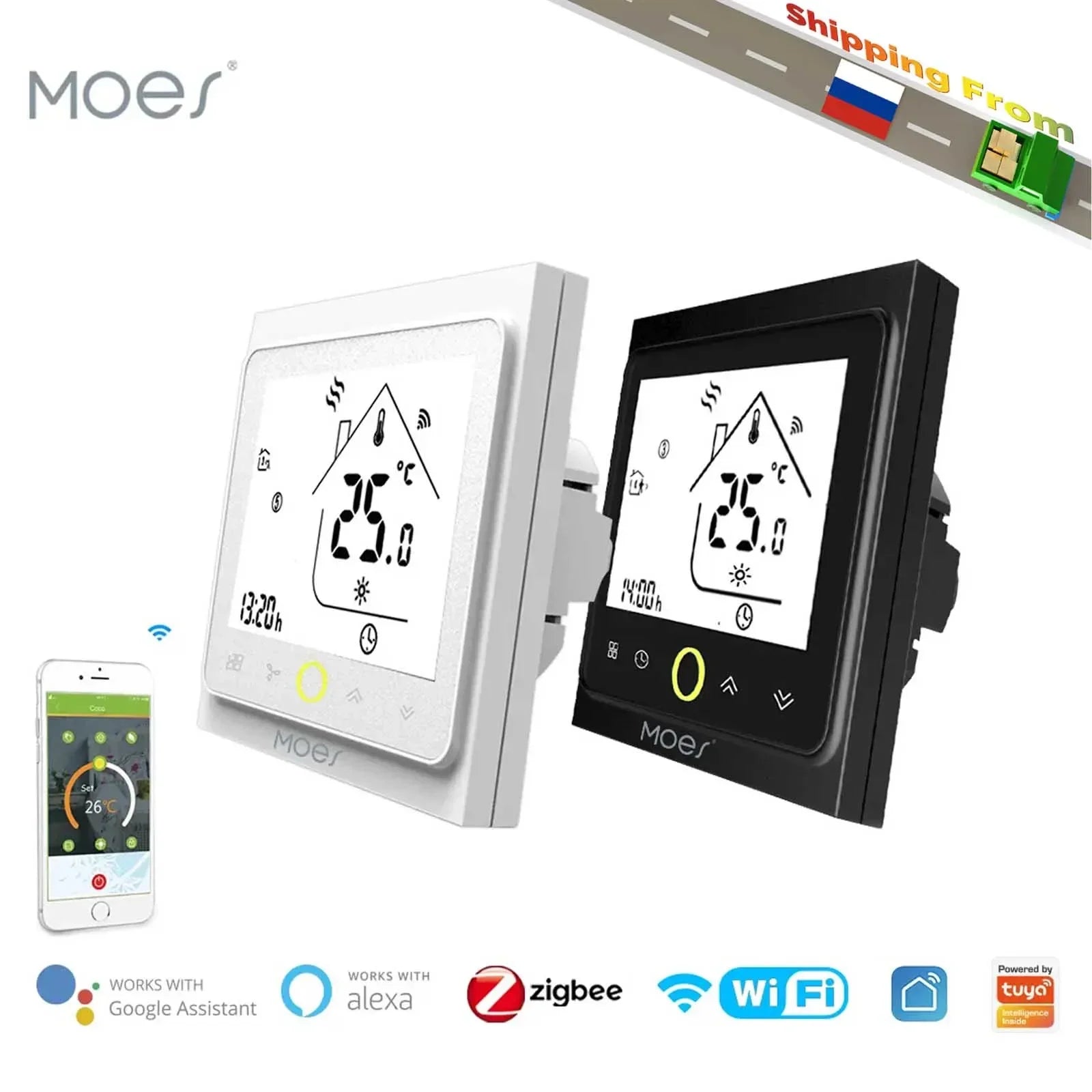WiFi Water/Electric   Thermostat
