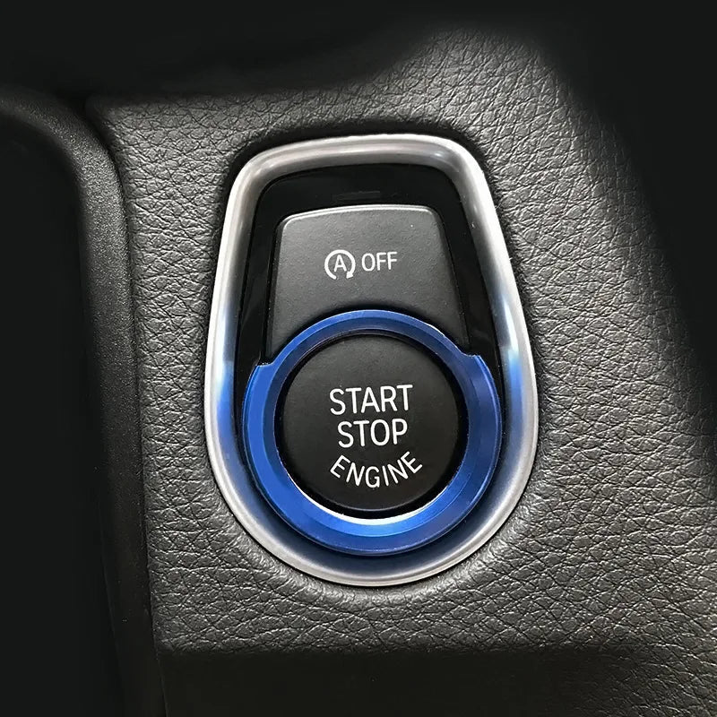 Car Engine Start button  Key Ring