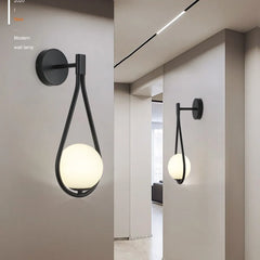 Luxury Glass Ball LED Wall lamp