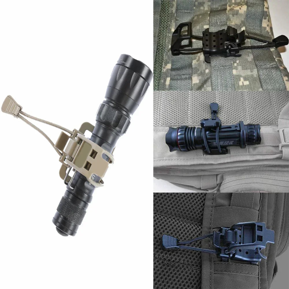 Multifunction Flashlight Clip
