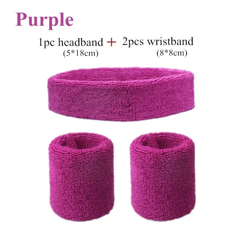 Sports Headband and Wristband