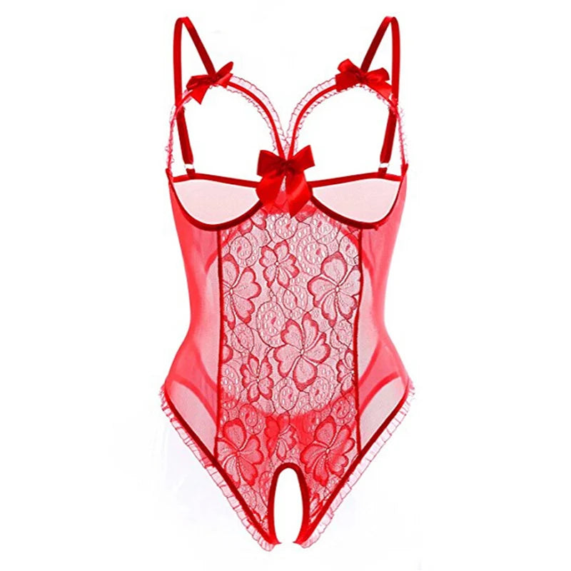 Ladies Crotchless Lingerie