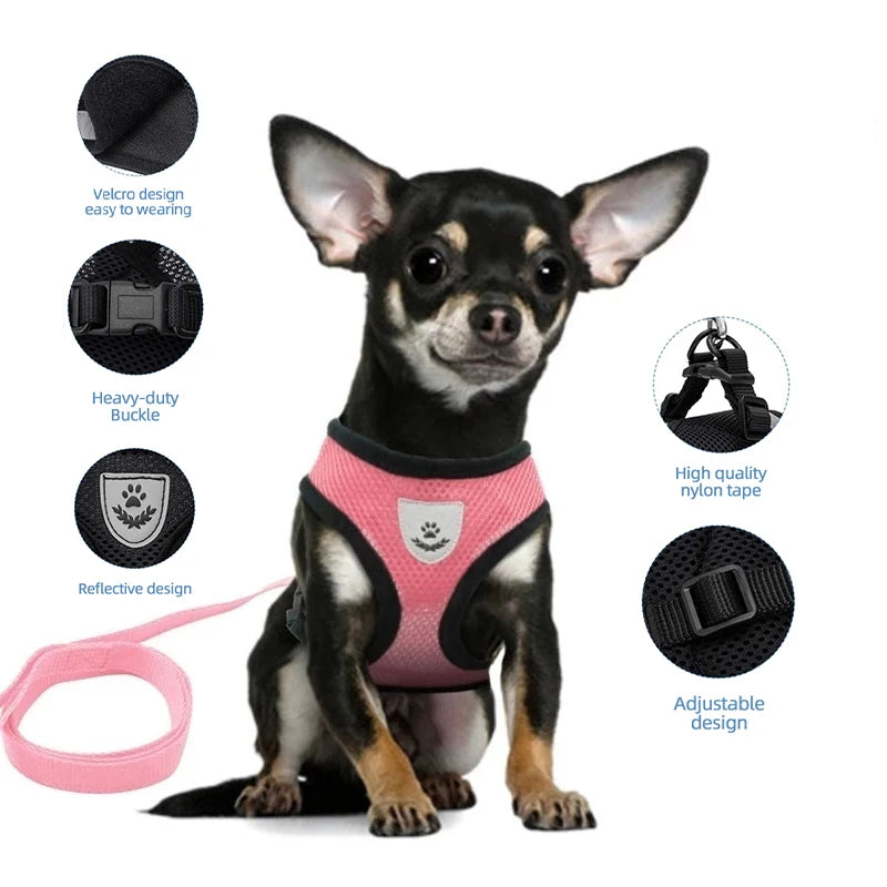 Cat Adjustable  Harness Vest