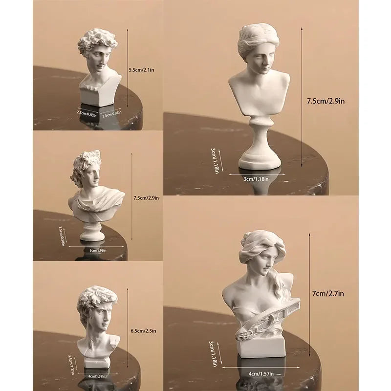 Apollo Bust Greek and Roman Mythology  Decor