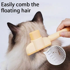 Self-Cleaning Pet Grooming Brush