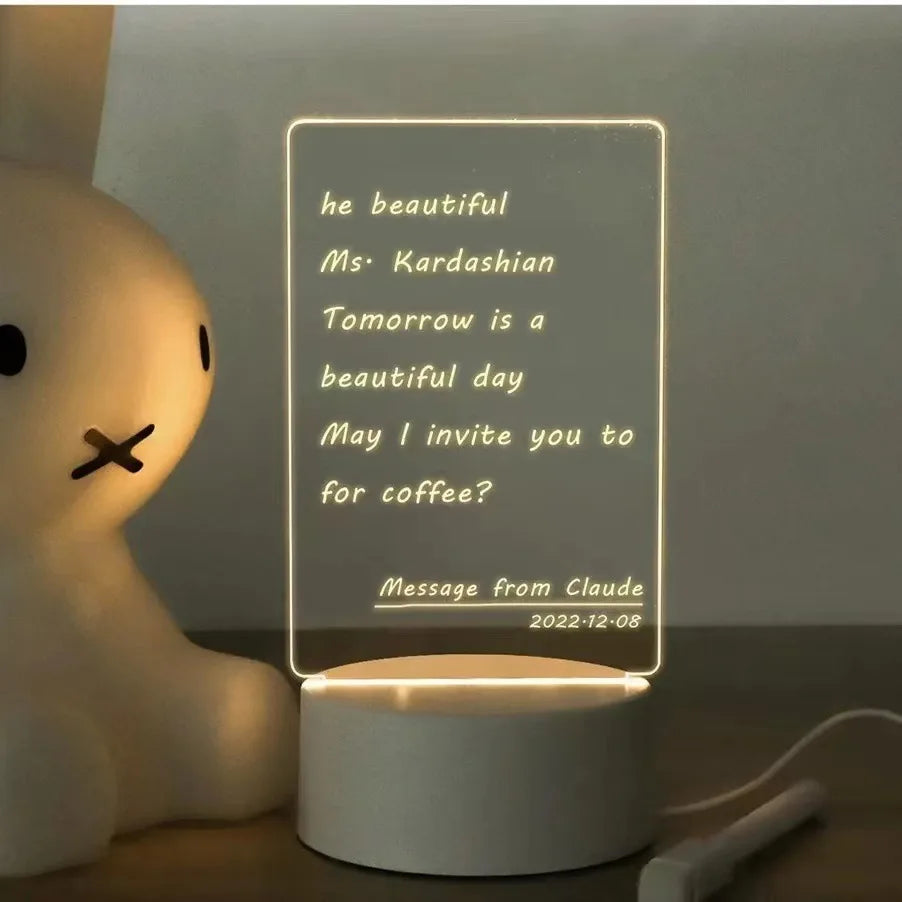 Personalized LED Lamp