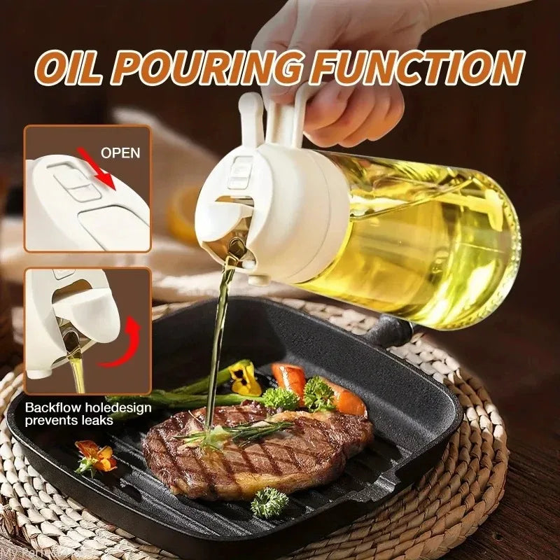 Press type glass oil Spray