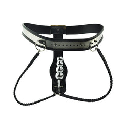 Metal chastity belt for female