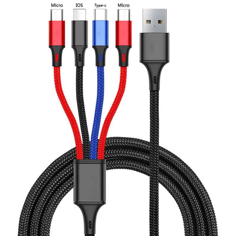 3 In 1 USB  Fast Charging Cable